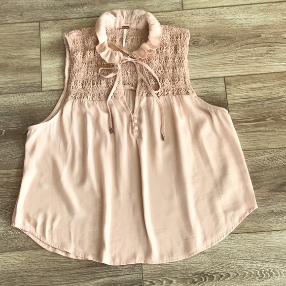 Free People Tops - Free people Sleeveless Top Blouse